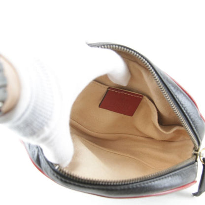 Gucci 476434 493075 GG Marmont Waist Bag Leather Women's