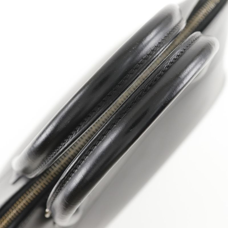 Hermes Bolide 31 Box Calf Black/silver Hardware □D Ladies Handbag