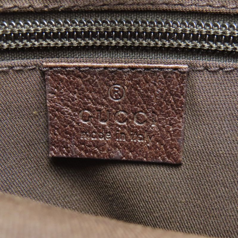 Gucci 122798 GG Shoulder Bag Canvas Women