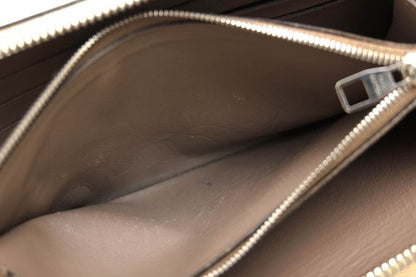 Louis Vuitton Long Wallet Ladies Women Leather Genuine Leather Beige M60147