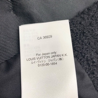 Louis Vuitton Outerwear Black Vest Gilet Wool Peplum 22 AW