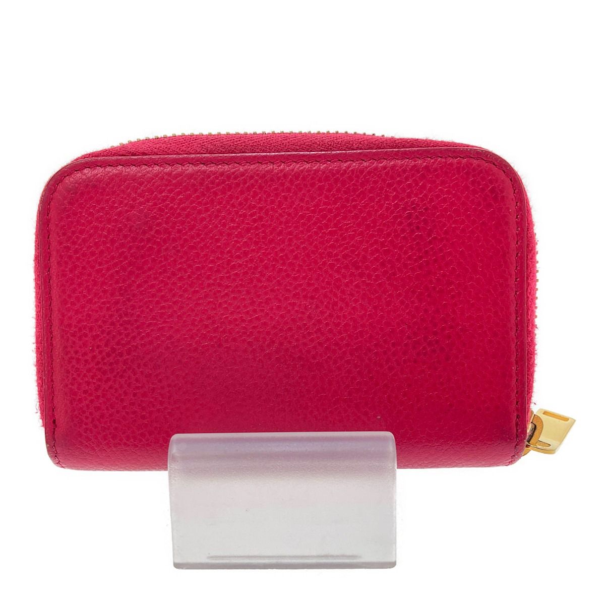 Yves Saint Laurent Coin Card Case Round Zipper 504778