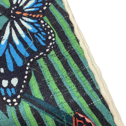 Hermes Stole (shawl) Carre Geant/shawl Carre 140 Green×red×multi Jaguar Quetzal