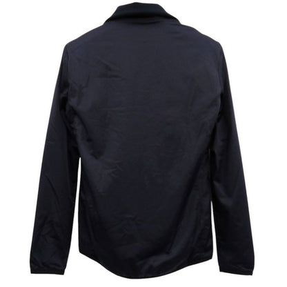 Hermes Warm Up Fleece Jacket 800165e Nylon Jacket Navy 0935 Hermes
