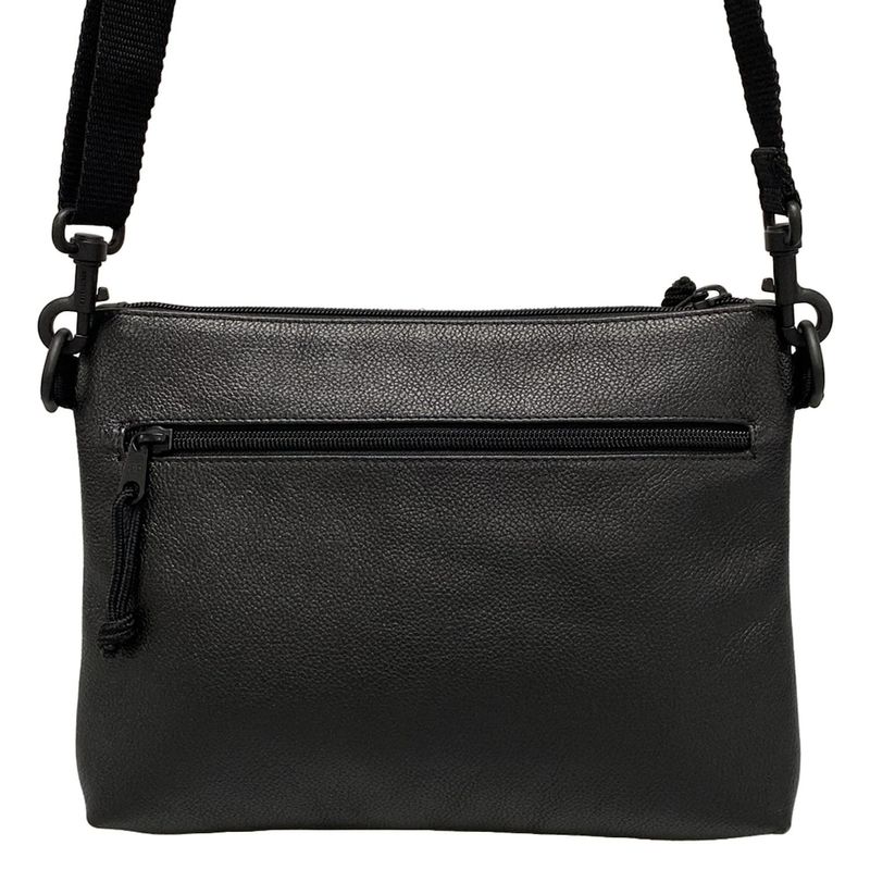 Balenciaga Shoulder Bag Crossbody Flat Pouch 673169 Black Leather