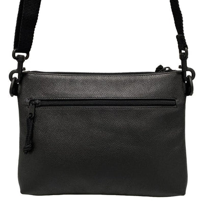 Balenciaga Shoulder Bag Crossbody Flat Pouch 673169 Black Leather