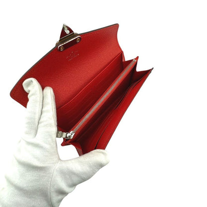 Louis Vuitton M60791 Monogram Long Wallet Portefeuille-sarah Tribal Mask Long