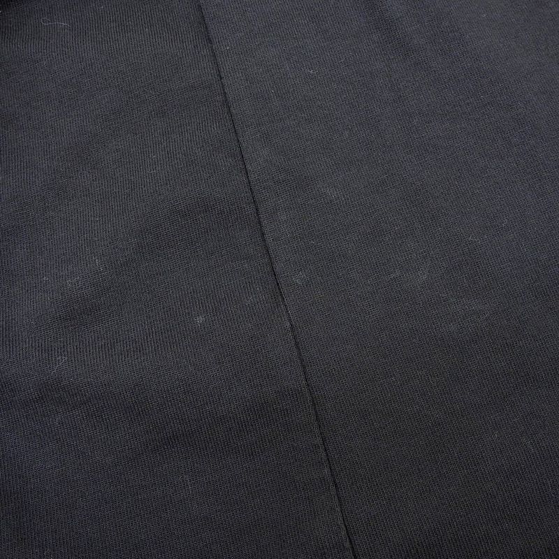 Balenciaga Cotton Logo Print T-shirt Cut And Sewn 620969 Size XXS Black Mens