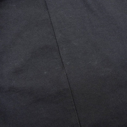Balenciaga Cotton Logo Print T-shirt Cut And Sewn 620969 Size XXS Black Mens