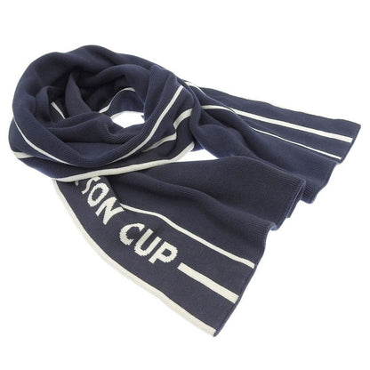 Louis Vuitton 2003 LV CUP Yacht Lace Cashmere Cotton Low Gauge Knit Scarf Shawl