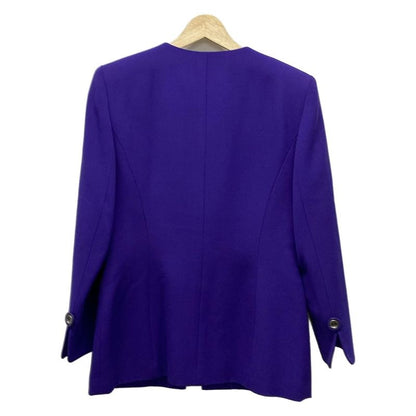 Dior/christian Dior Jacket Women - Purple Shoulder Pads