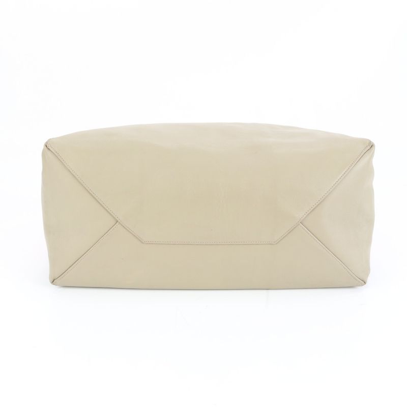 Celine Horizontal Cabas Leather Tote Bag Shoulder Hand Pink Bicolor A4 Ladies