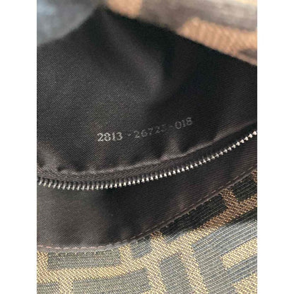 Fendi Zucca Pattern Semi-Shoulder Bag 2831-26725-018