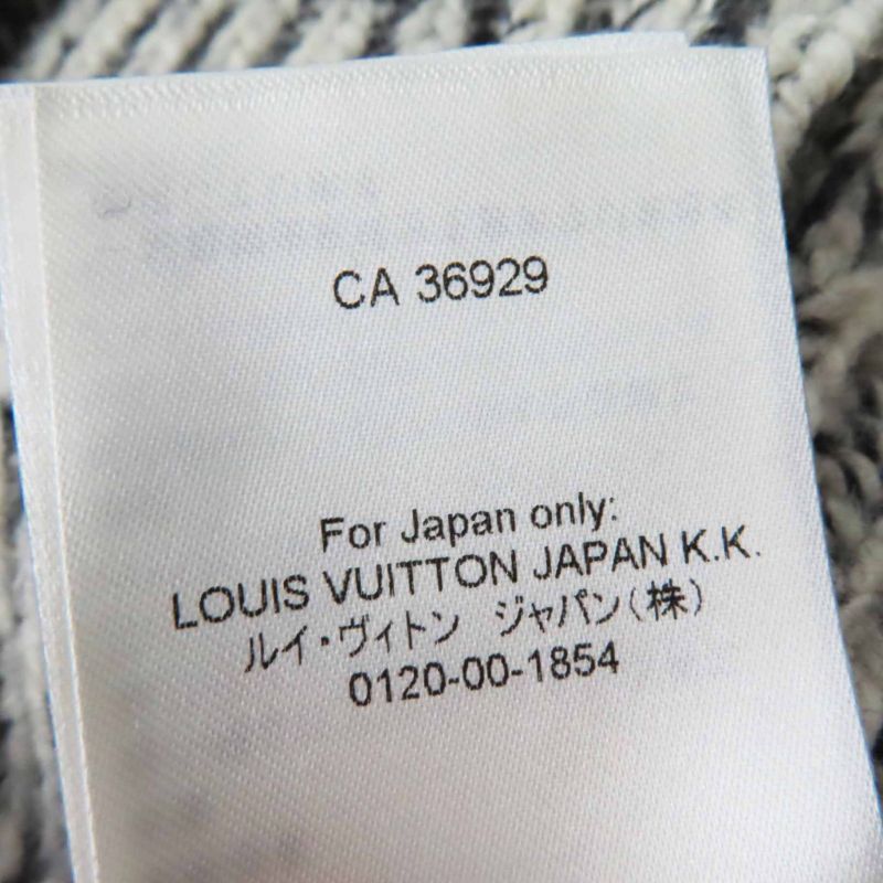 Louis Vuitton 23AW Wool Cotton Leather Belted Patched Long Sleeve Mixed