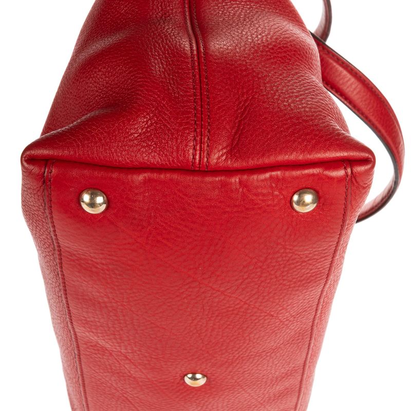 Gucci Soho Red Grain Leather A
