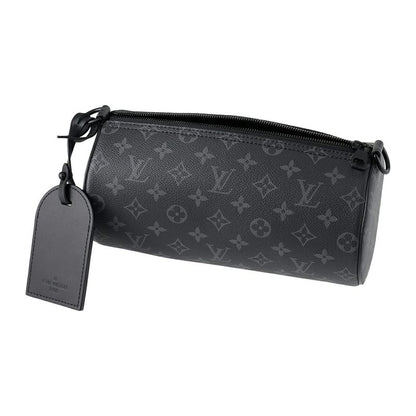 Louis Vuitton Shoulder Bag Soft Porochon PM Black/gray