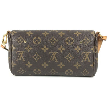 Louis Vuitton Shoulder Bag Favorite PM M40717 Monogram Canvas Brown