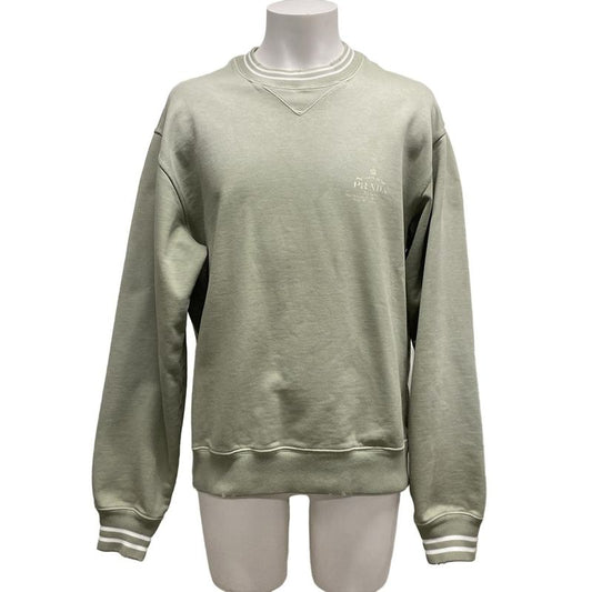 Prada Trainers Size S - Ujl69b Light Green And White Damaged / Sweatshirt / 24