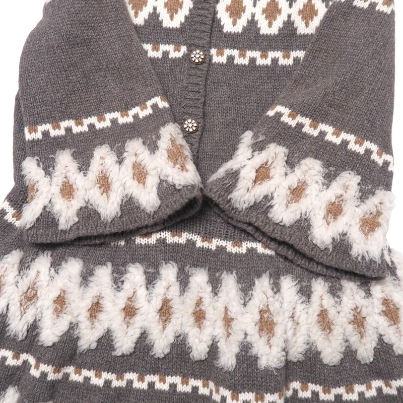 Chanel Dress Size 44 P62 Seventh Sleeve Flared Sleeves Knit Dress Gripore