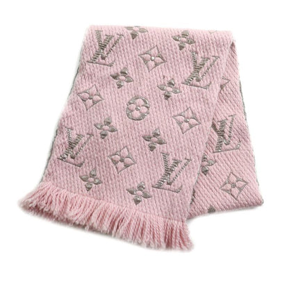Louis Vuitton 2018 M70466 Logomania Silk Blend Rose Ballerine Monogram Scarf