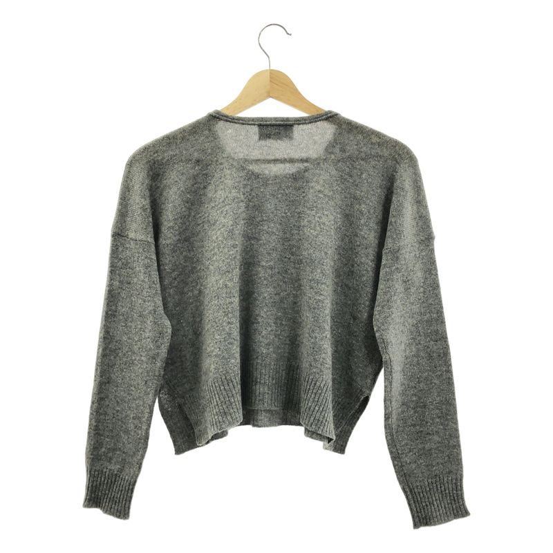 Prada - Cashmere Pullover Knit - 38 - Grey - Women's