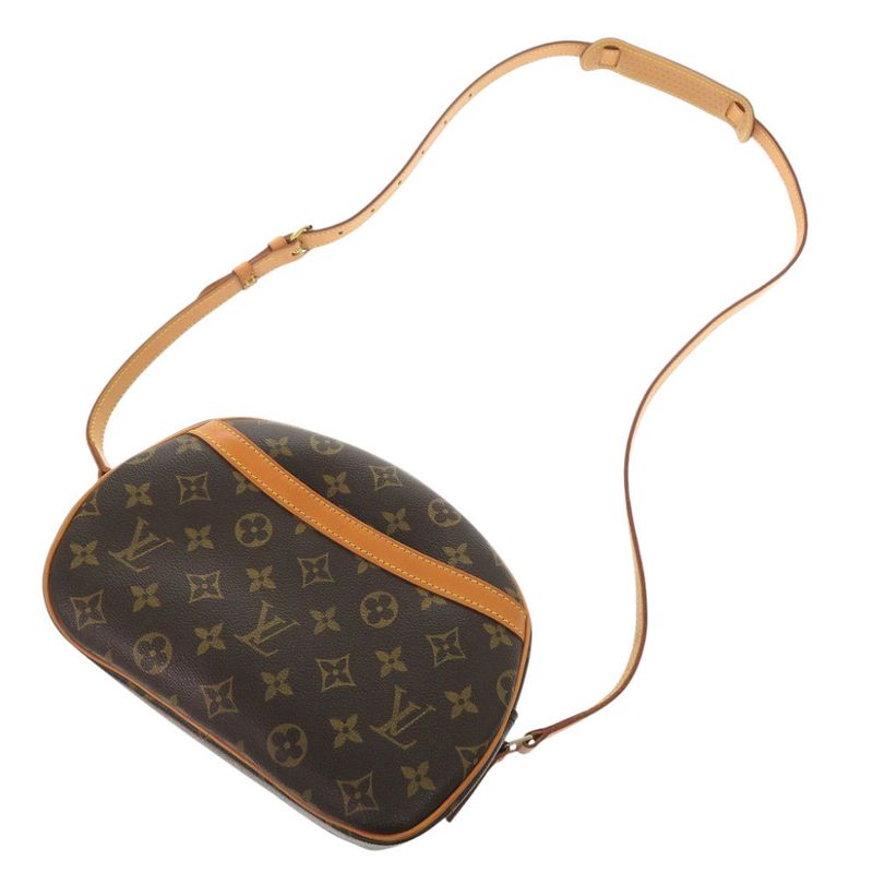 Louis Vuitton Blois Monogram M51221 Brown Shoulder Bag LV 0056 Louis Vuitton