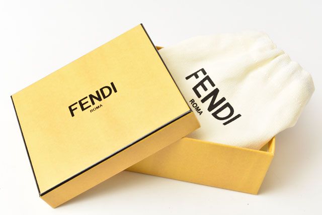 Unused Fendi Wallet Mini Wallet Fendi Trifold 8m0395 AAYZ F1cjy Soft Leather