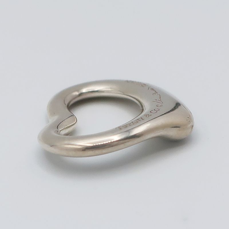 Tiffany & Co Charm Top Open Heart Sv925 Silver - Approx 1.8g Accessori
