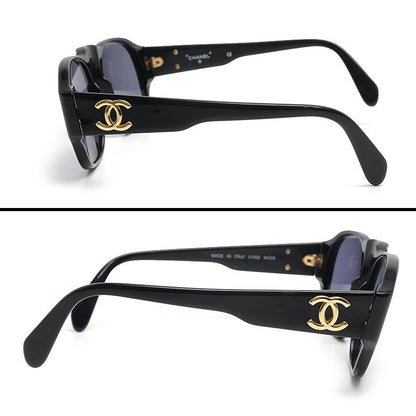 Chanel Sunglasses 01452 94305 Coco Mark Black