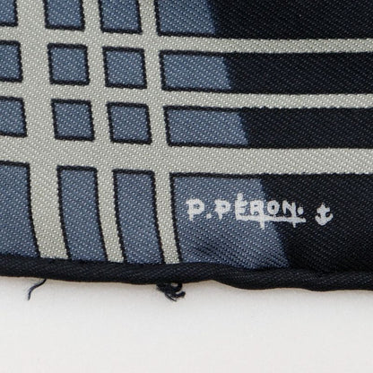 Hermes Carré 45 Petit Carré Constellation Ship Orion Rare Design Silk Women's