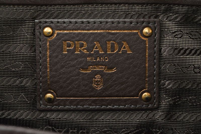 Prada Tote Bag Shoulder Bag 2way Prada Bag Bl0748 Nylon Jacquard Black With