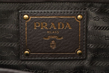 Prada Tote Bag Shoulder Bag 2way Prada Bag Bl0748 Nylon Jacquard Black With