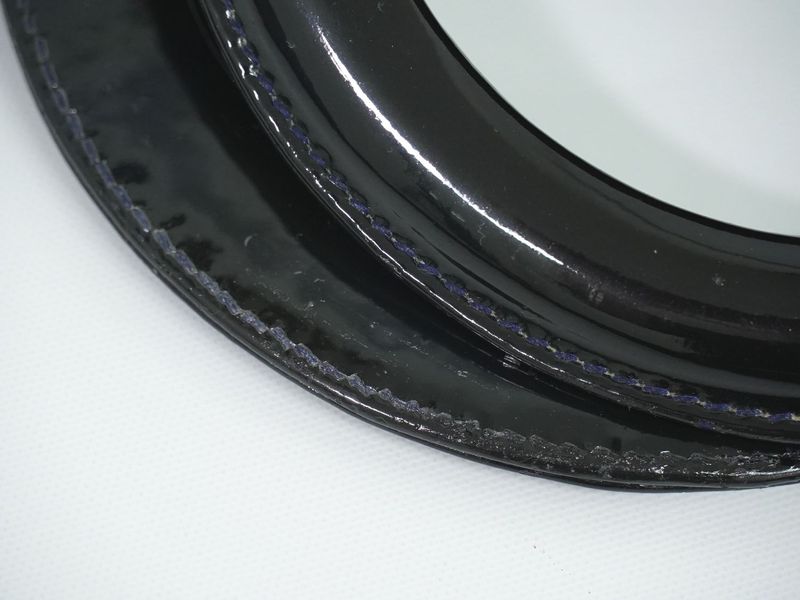 Authentic Christian DIOR Lady Dior Cannage 2WAY Shoulder Bag Handbag Patent