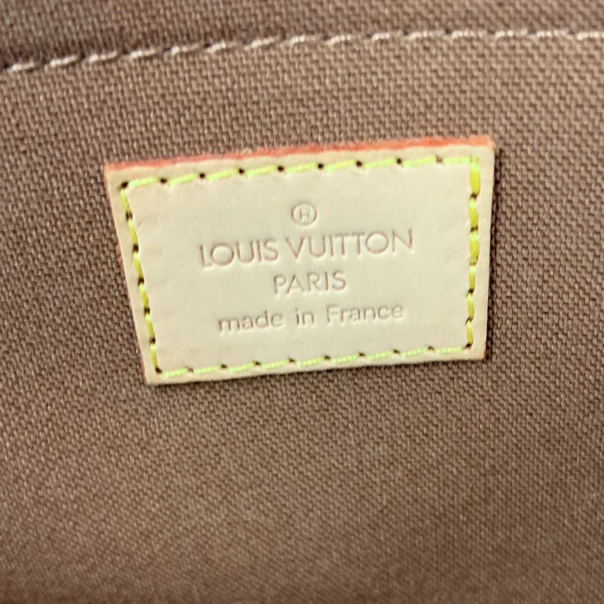 Louis Vuitton Monogram Popincourt Handbag M40009 Brown
