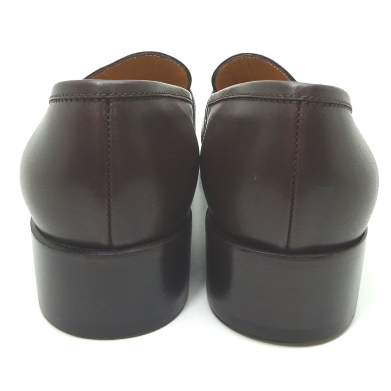 Hermes Mocha Size 24.5 Loafers