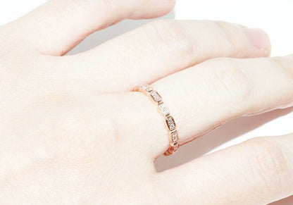 Chanel Ring 18K Pink Gold Diamond 30P Premiere Promes Ring Full Diamond J4134