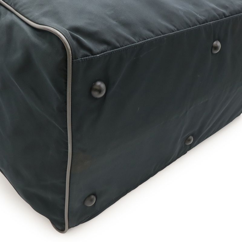 Prada Plat Dasport Boston Bag Travel Bag Travel Cabasn 2WAY Shoulder Bag Nylon