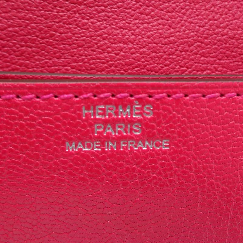 Hermes Bifold Rose Wallet