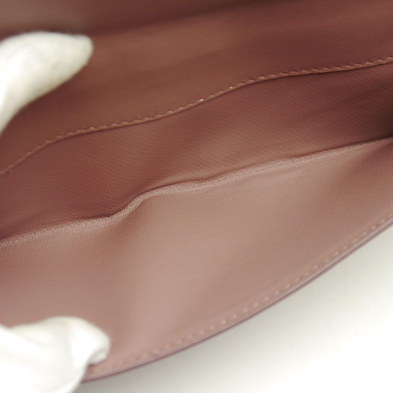 Bottega Veneta Long Wallet Intrecciato Light Brown Butterfly