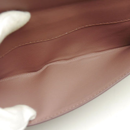 Bottega Veneta Long Wallet Intrecciato Light Brown Butterfly