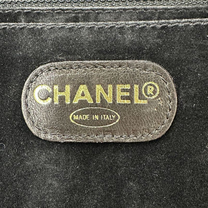 Chanel Bag Women's Branded Handbag Matelasse Leather Black Gold Hardware Vanity
