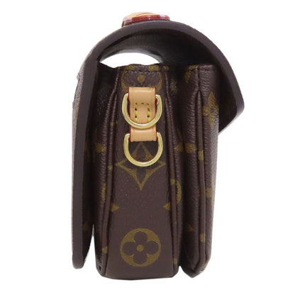 Louis Vuitton M46279 Pochette Metis EW Handbag Monogram Canvas Women