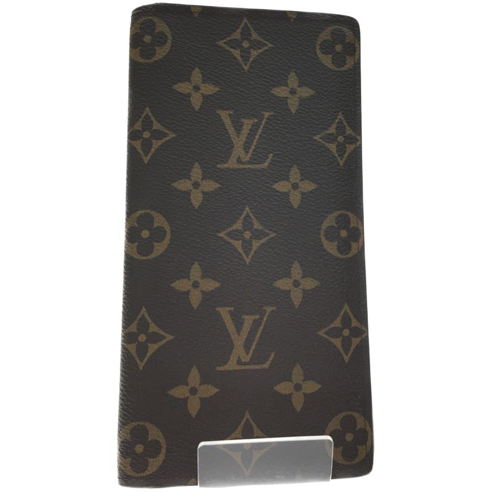 Louis Vuitton Long Wallet Damier Portefeuille Brother M66540 Brown