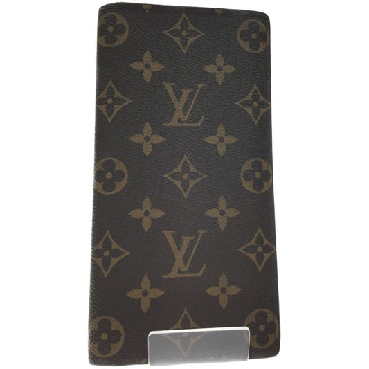 Louis Vuitton Long Wallet Damier Portefeuille Brother M66540 Brown