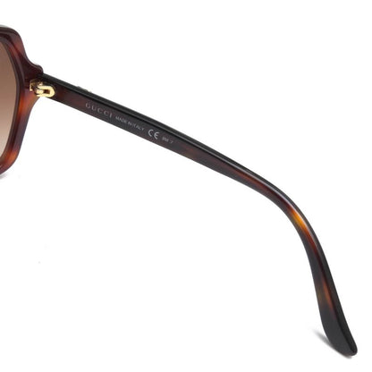 Gucci / Gucci Sunglass Es Glasses Ladies Women Plastic Dark Brown Gg3595 F S