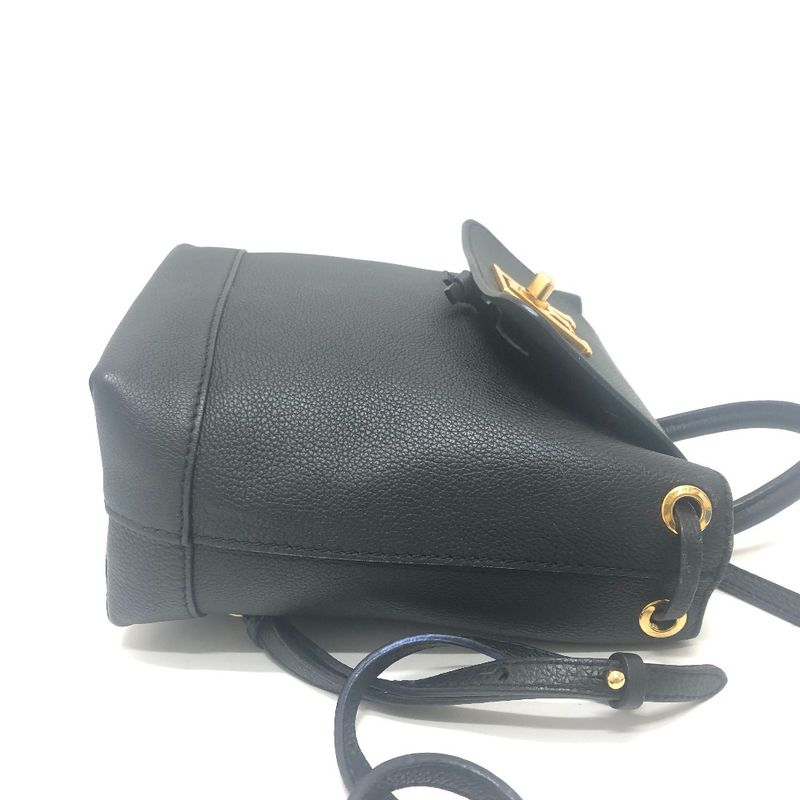 Louis Vuitton Backpack Sac Lock Me M54573 Leather Black