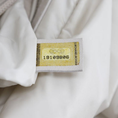 Chanel Coco Cocoon Tote Small Tweed Print Reversible A48610 Nylon White/multicol