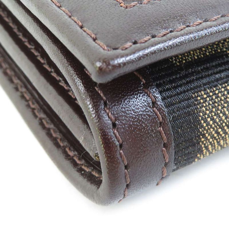 Fendi Bifold Long Wallet Zucca