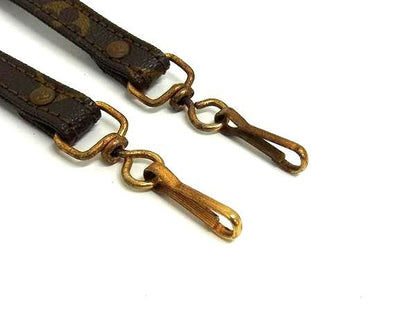 Louis Vuitton Monogram Bag Shoulder Strap Crossbody Shoulder Women's Brown