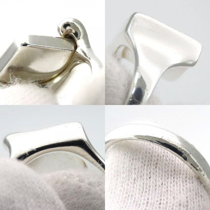 Tiffany & Co Ring - Splash Square 925 Silver Approx 6.1g Silver Approx #10 Elsa